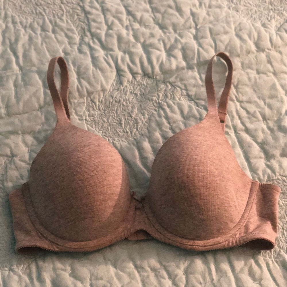 Gray bra